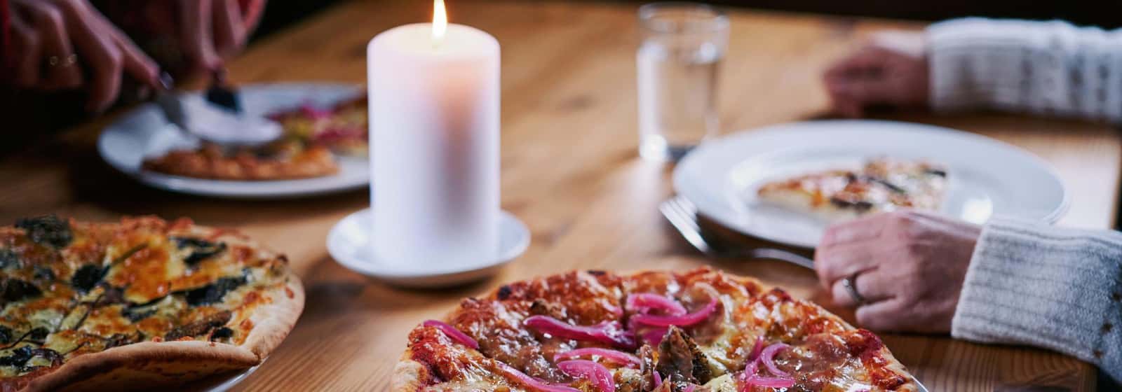 Pizzakveld på Kobberhaughytta i høst