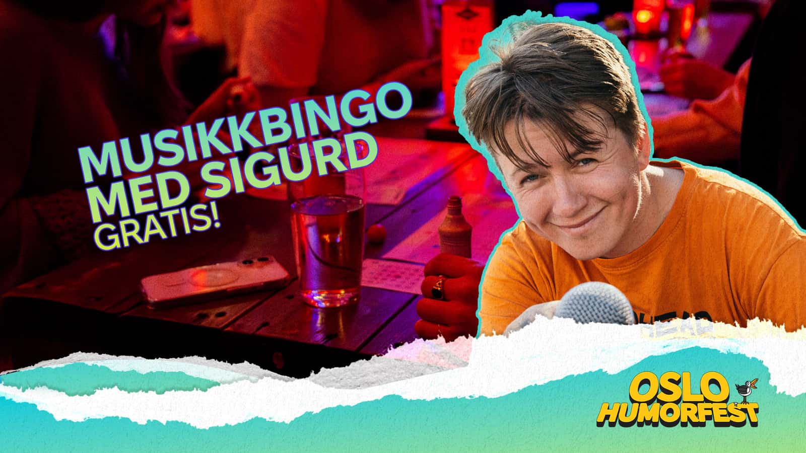 Musikkbingo med Sigurd! | Oslo Humorfest 2026