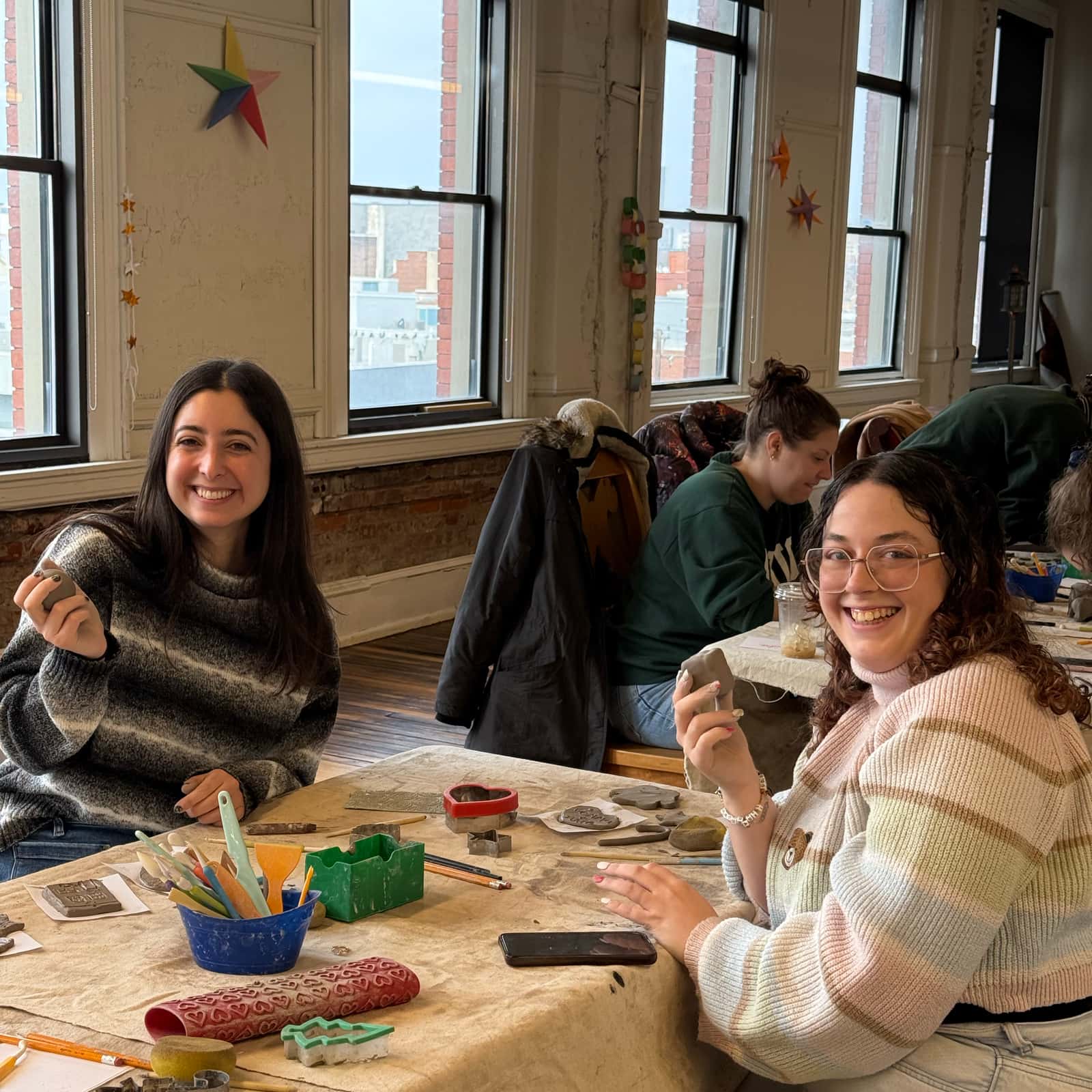 handbuilidng clay with angelique scott
