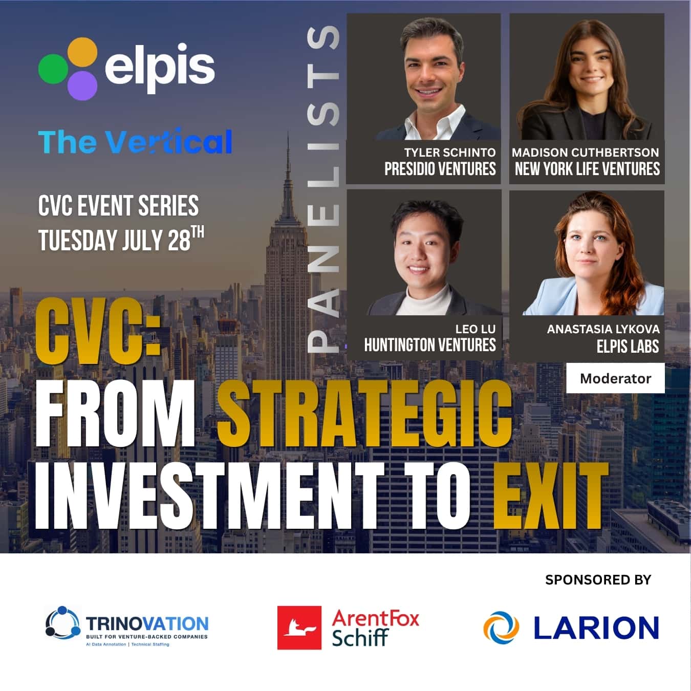 CVC: From Strategic Investment to Exit