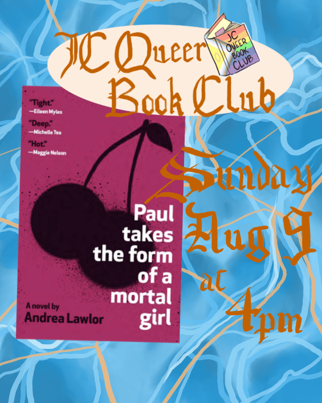 JCQBC READS: PAUL TAKES THE FORM OF A MORTAL GIRL