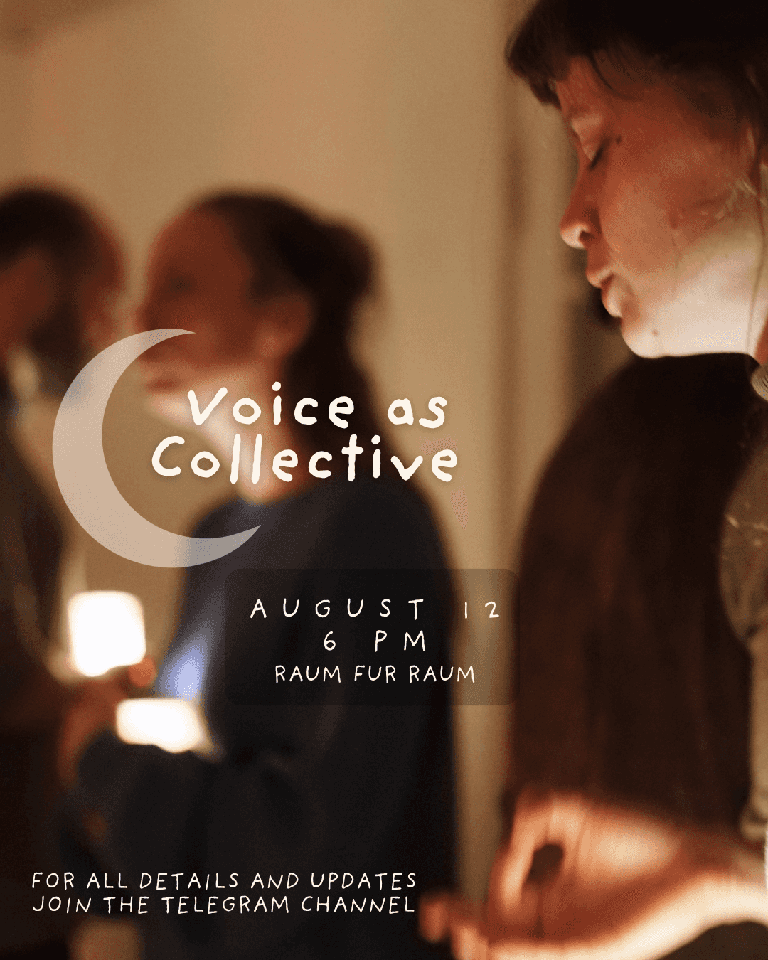 🌙 Voice As Collective - Summer pop-up