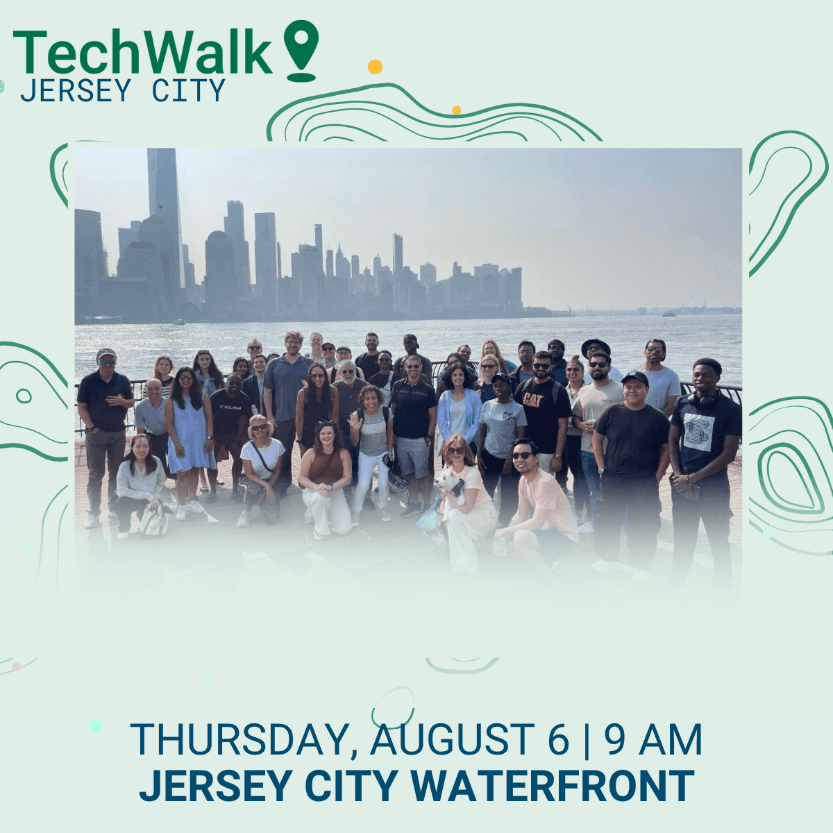 TechWalk | Jersey City, 8/6