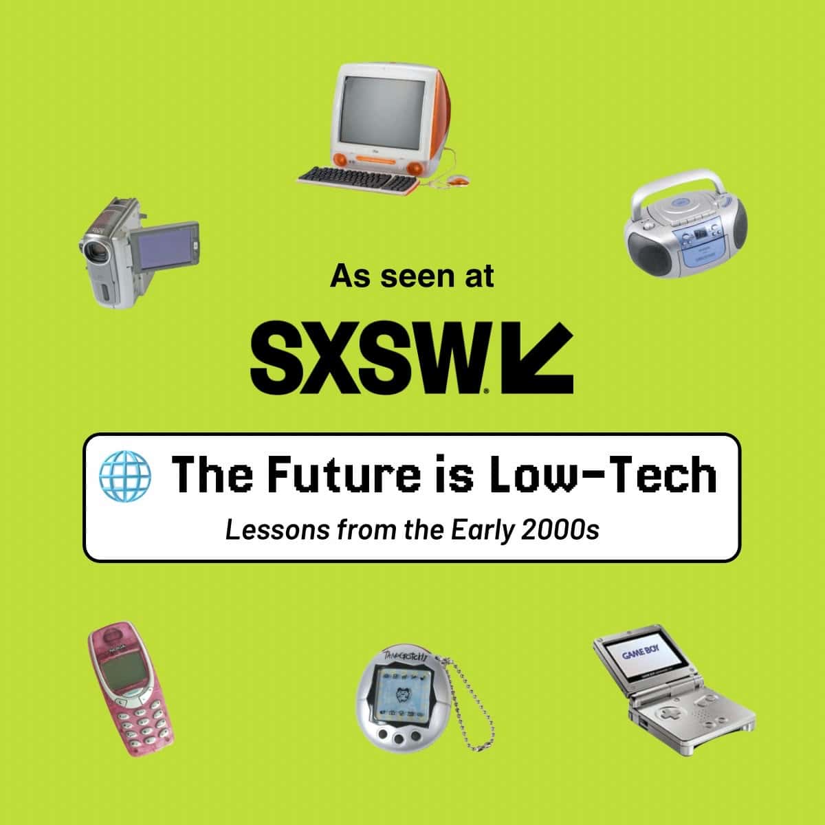 The Future is Low-Tech: An intimate evening of ideas, conversation, and community