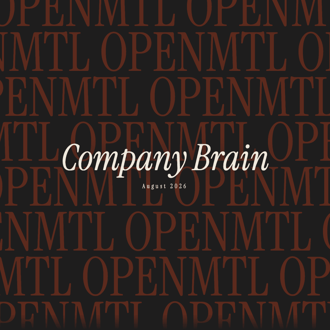 OpenMTL: How a Company Brain Works