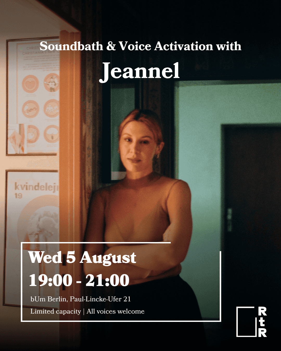 Soundbath & Voice Activation Circle with Jeannel (VOICE WISDOM) - Room to Resonate