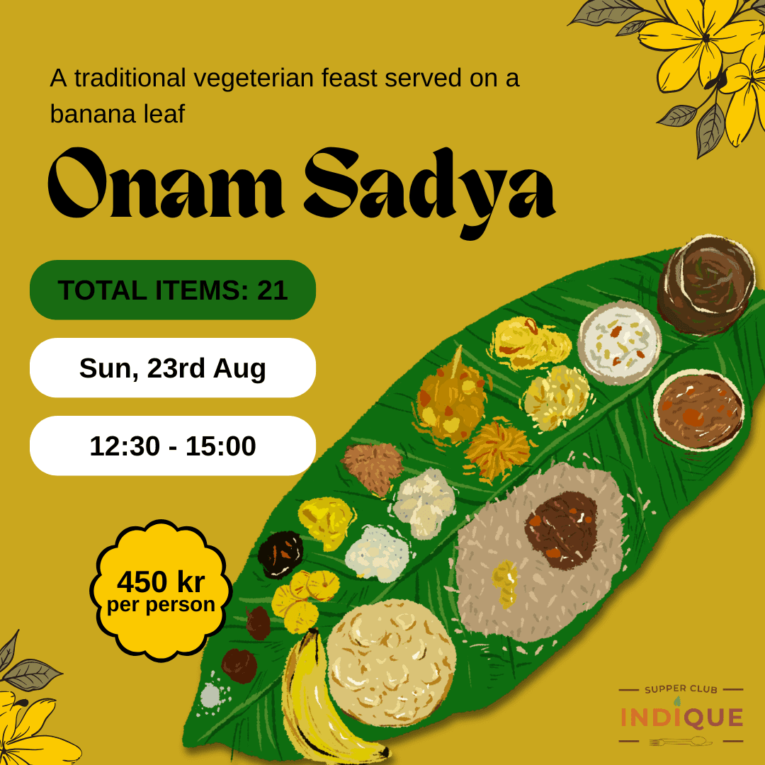 A Shared Table: Onam Sadya || Communal dining