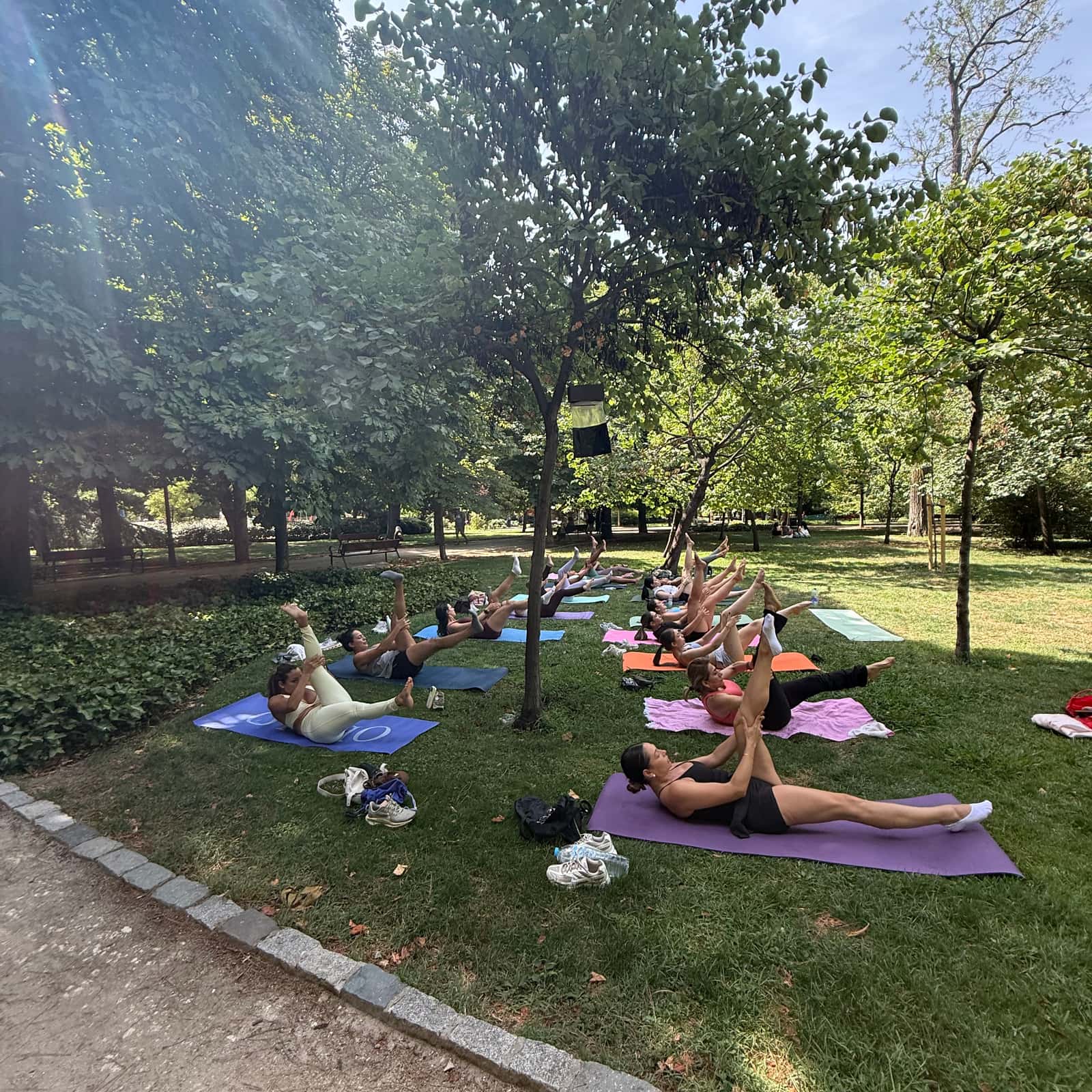Pilates en el Retiro