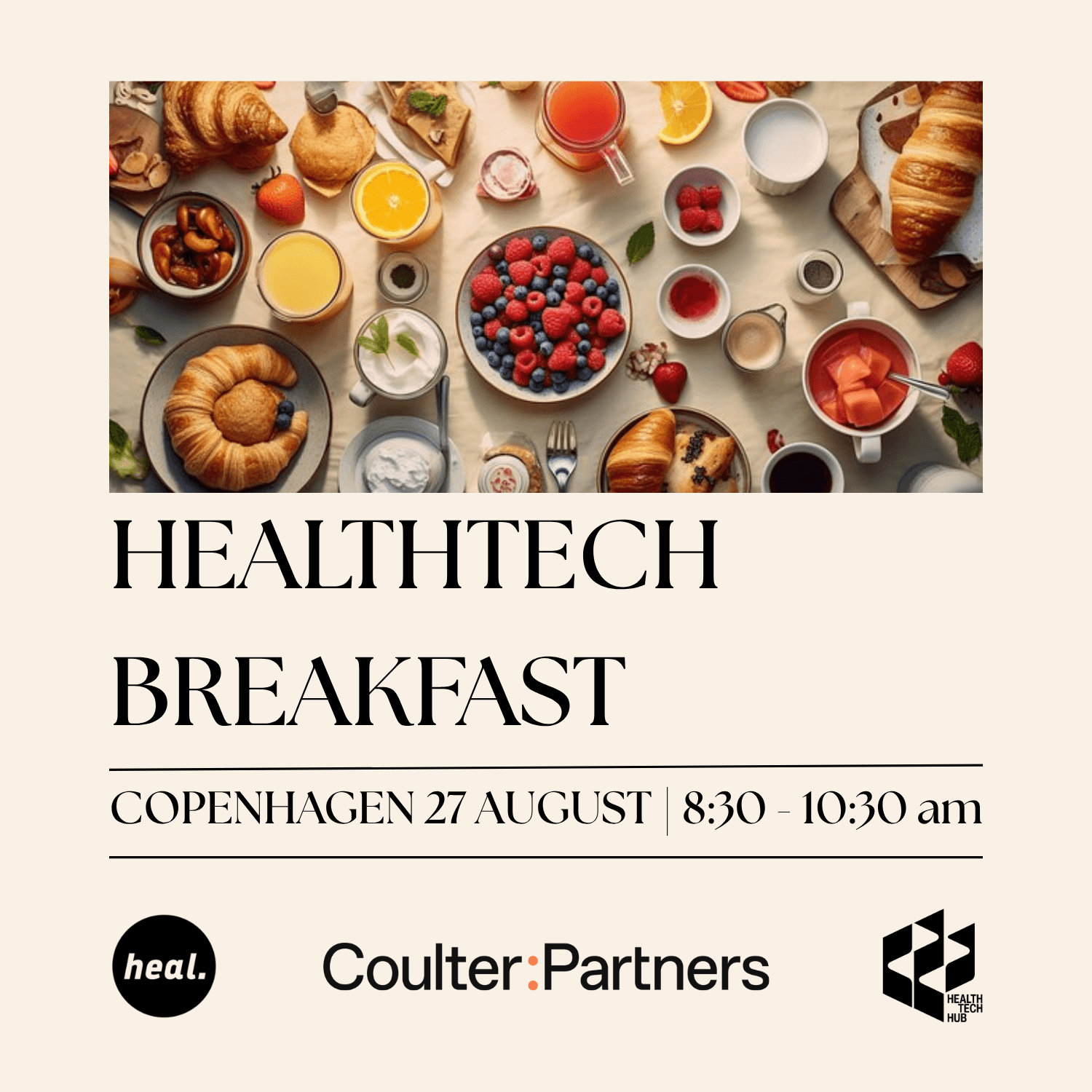 HealthTech Breakfast @TechBBQ