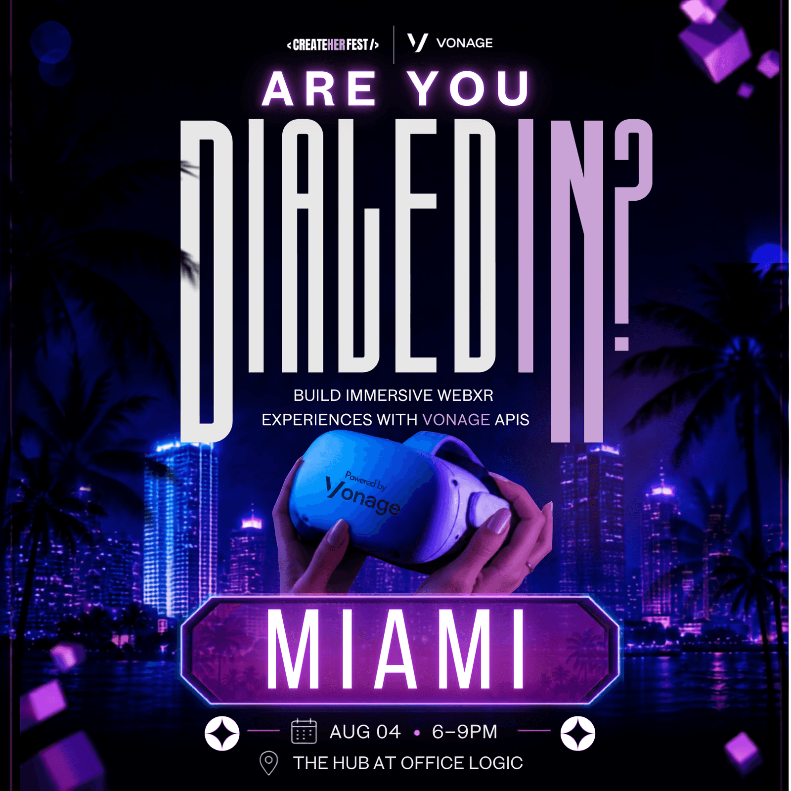 DialedIn Miami | A CreateHER Fest Tech Series