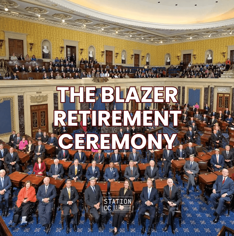 STATION DC Blazer Retirement Ceremony