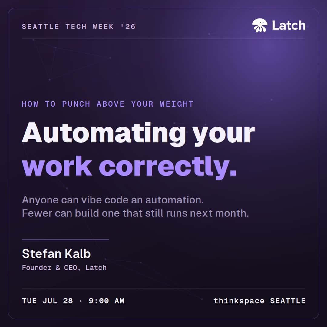 Automating Your Workflow Correctly with Stefan Kalb | Thinkspace