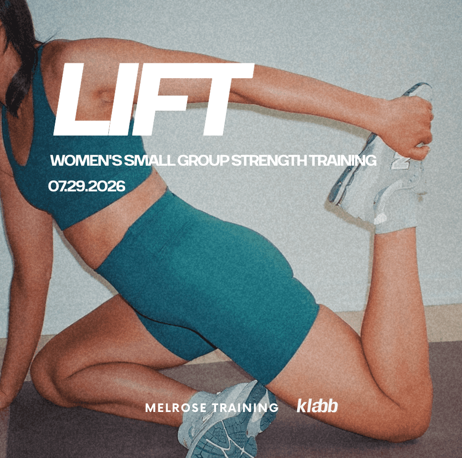 LIFT: Women's Small Group Strength Training Class 07.29