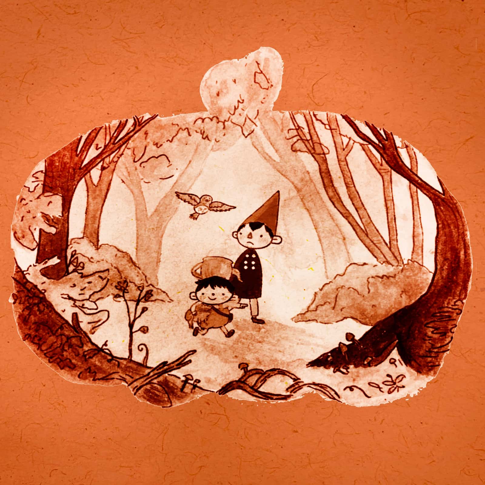 Watercolor Workshop 🎃 Over the Garden Wall [Hold Out]