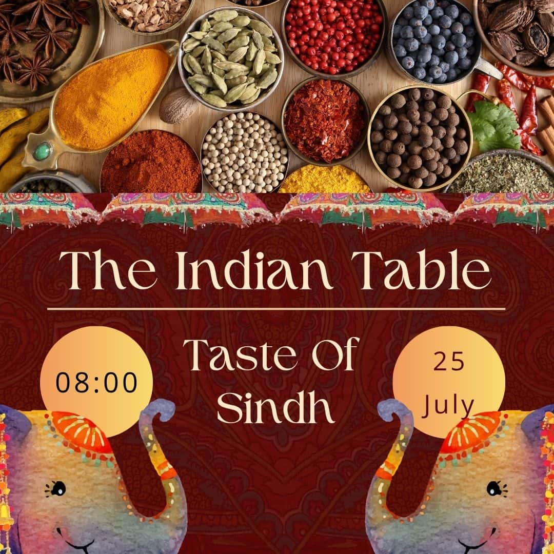✨ A Taste of Sindh: The Indian Table by Sachamigo
