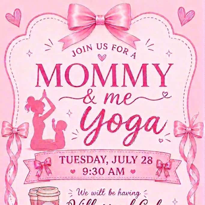 Mommy And Me Yoga🎀🧘‍♀️