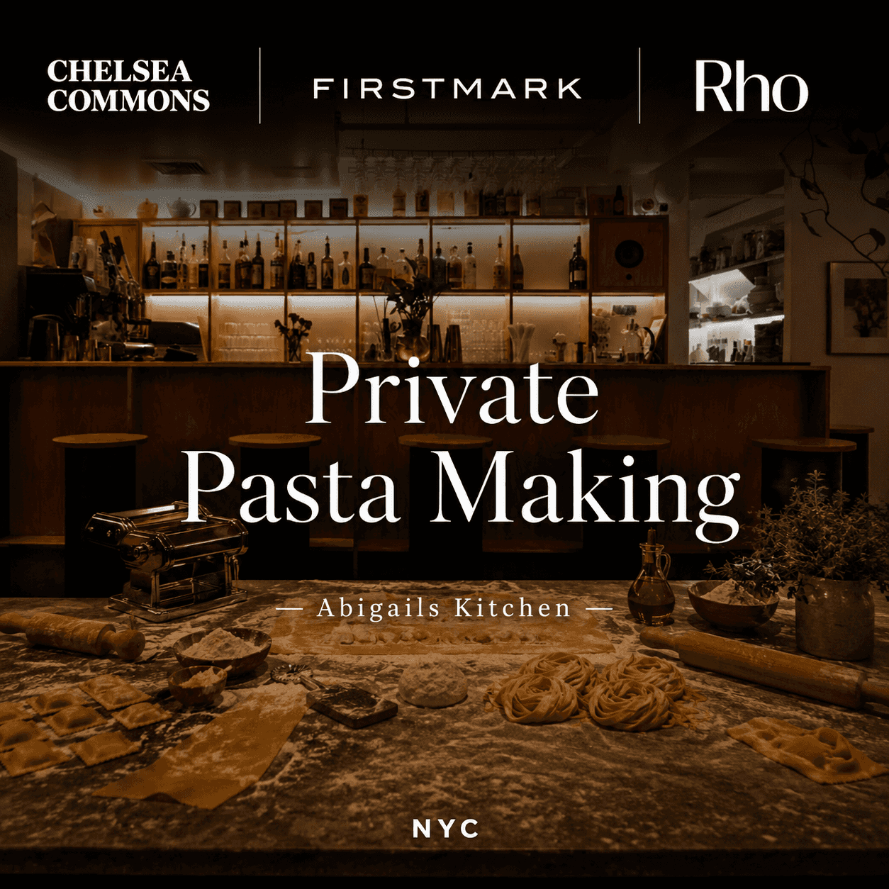 FirstMark + Rho Pasta Making