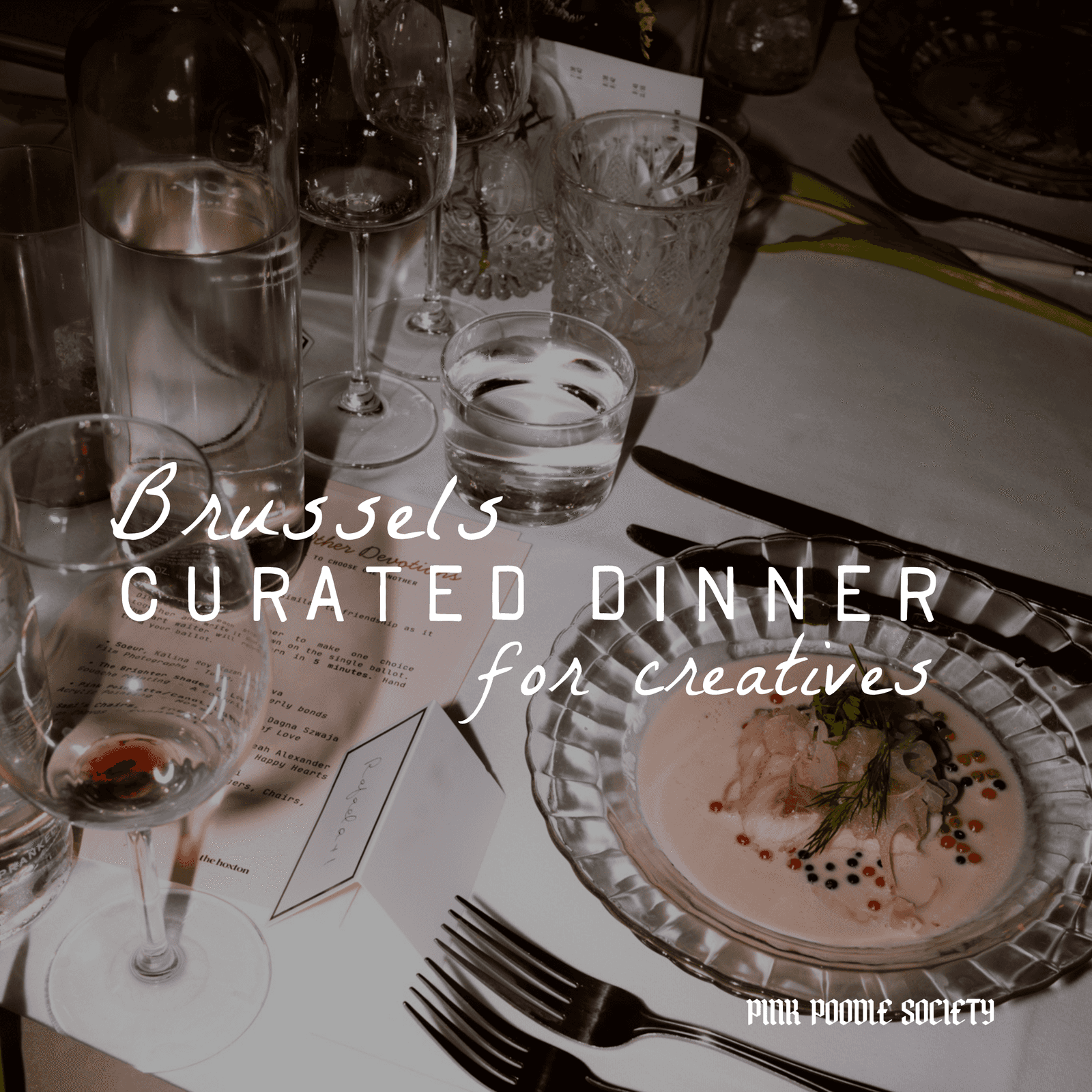 Brussels | Curated Dinner for Creatives