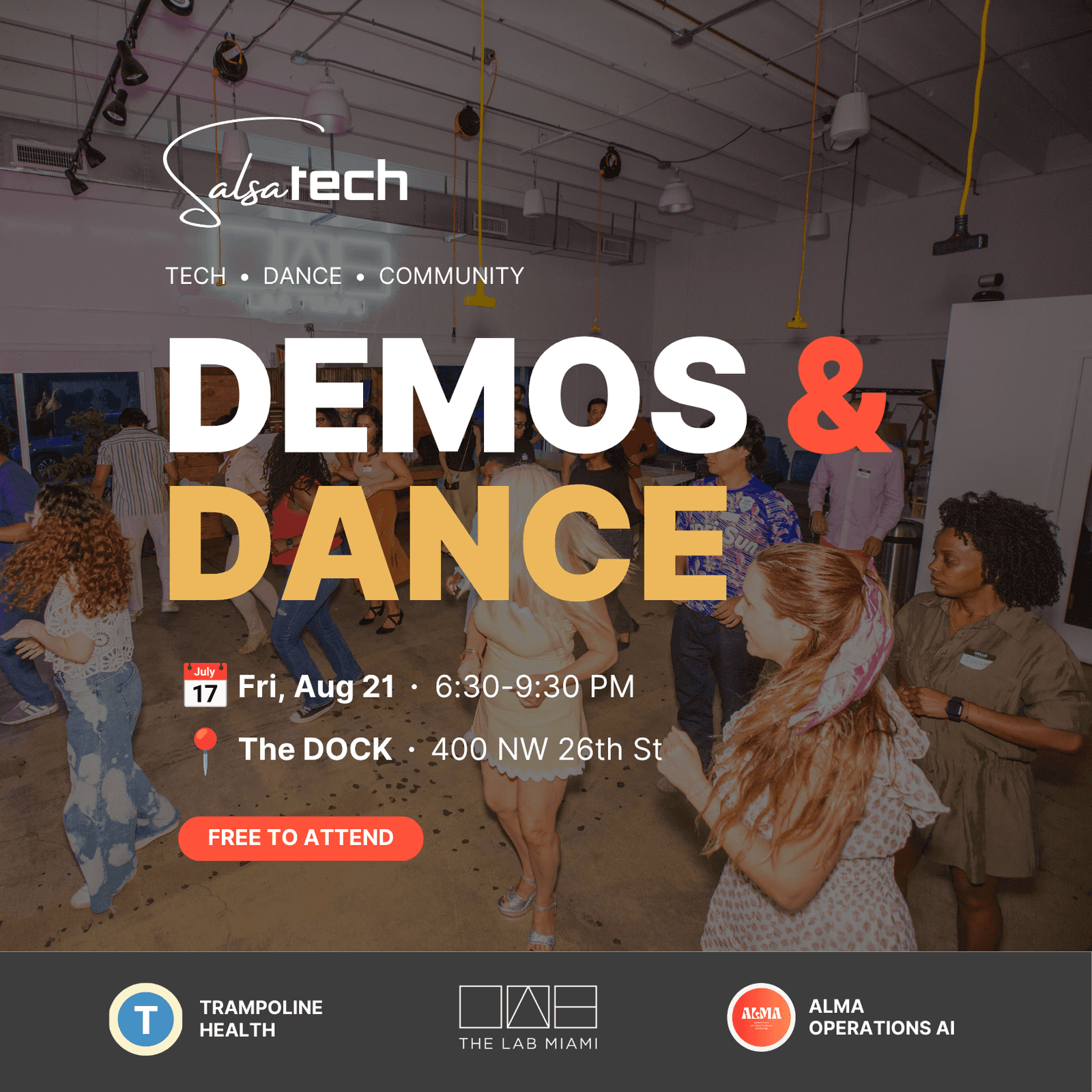 🪩 Demos & Dance 🪩