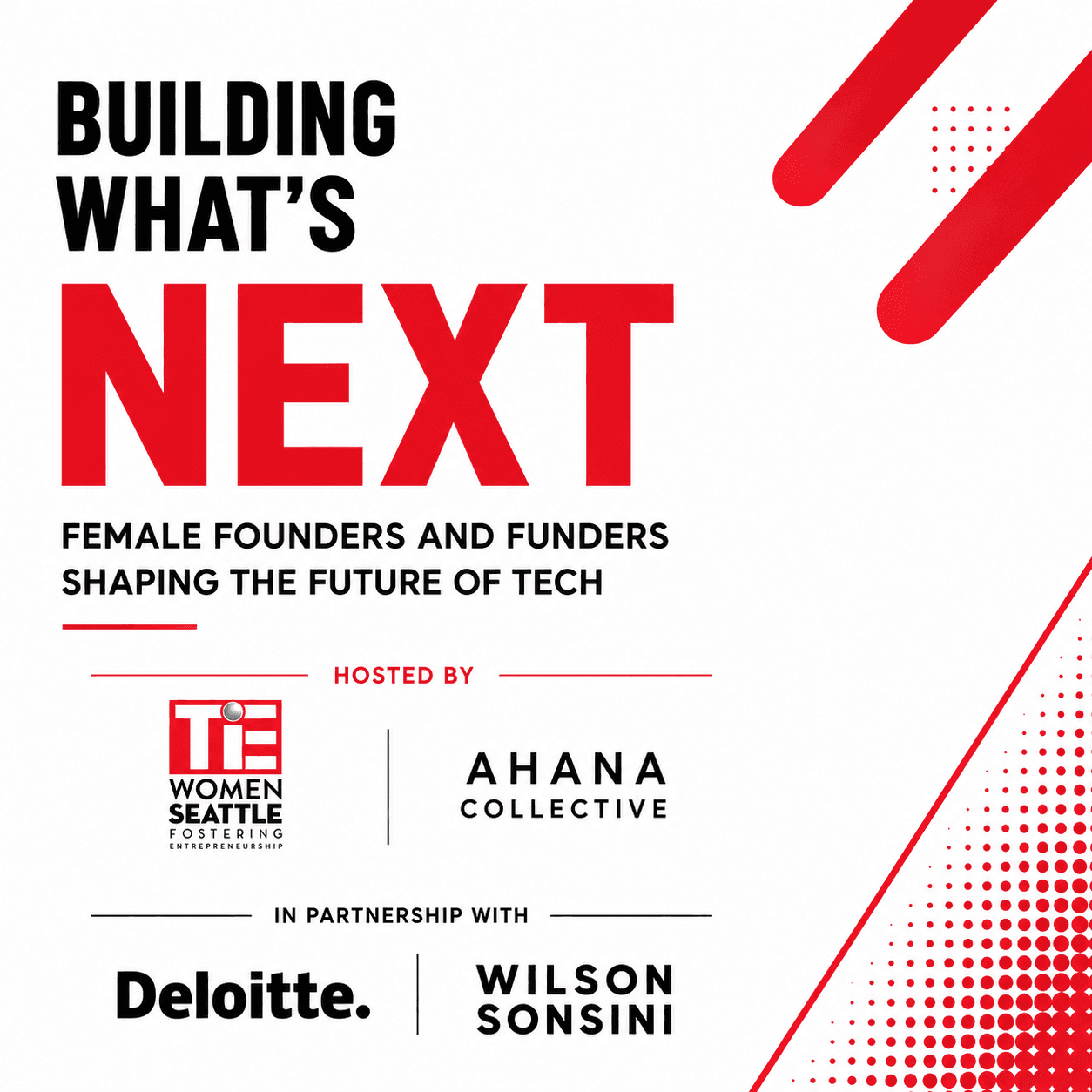 Building What’s Next: Female Founders & Funders Shaping the Future of Tech | TiE Seattle Women & Ahana Collective