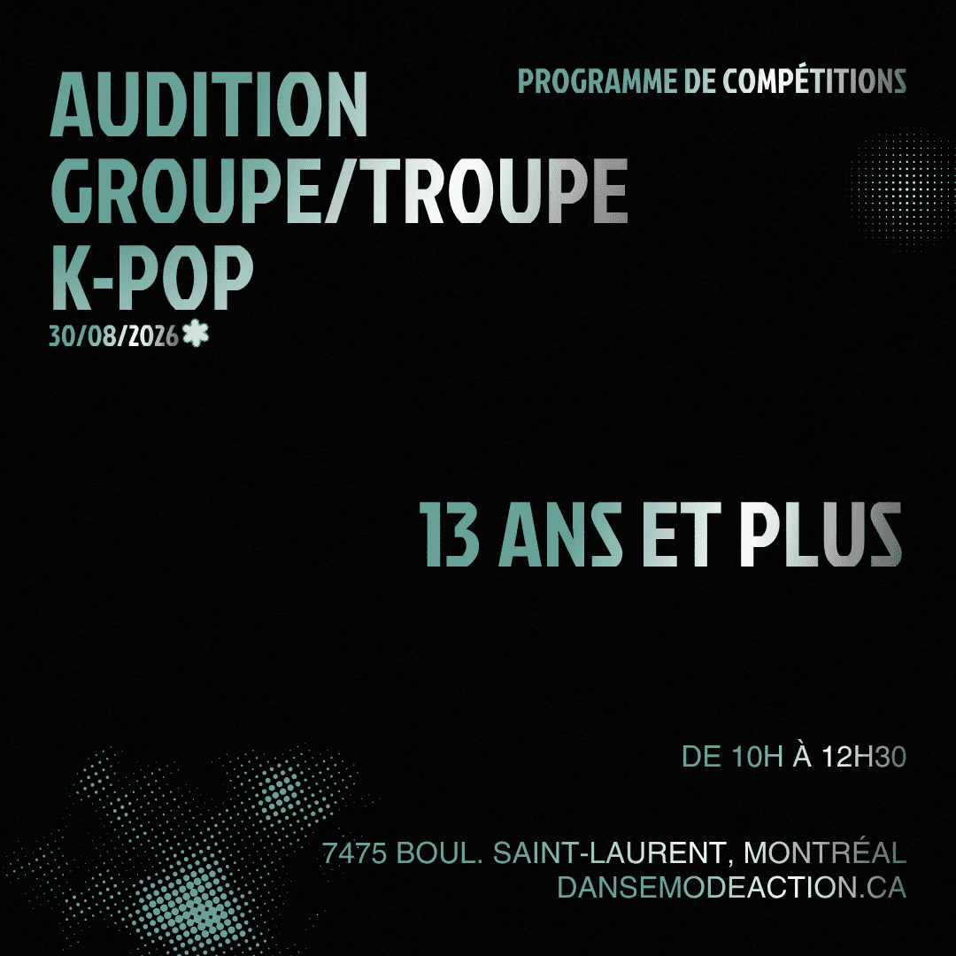 Audition Groupe K-Pop | K-Steez