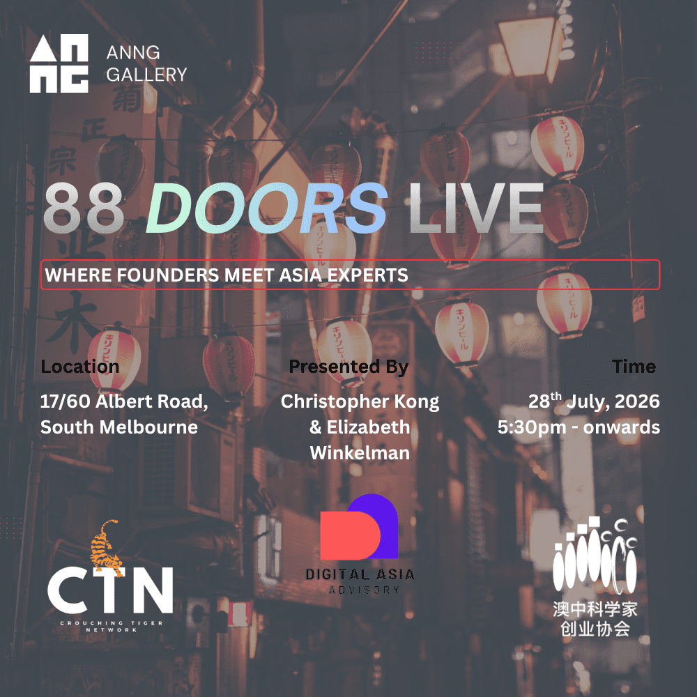88 Doors Live: Australia, Asia & the AI Opportunity