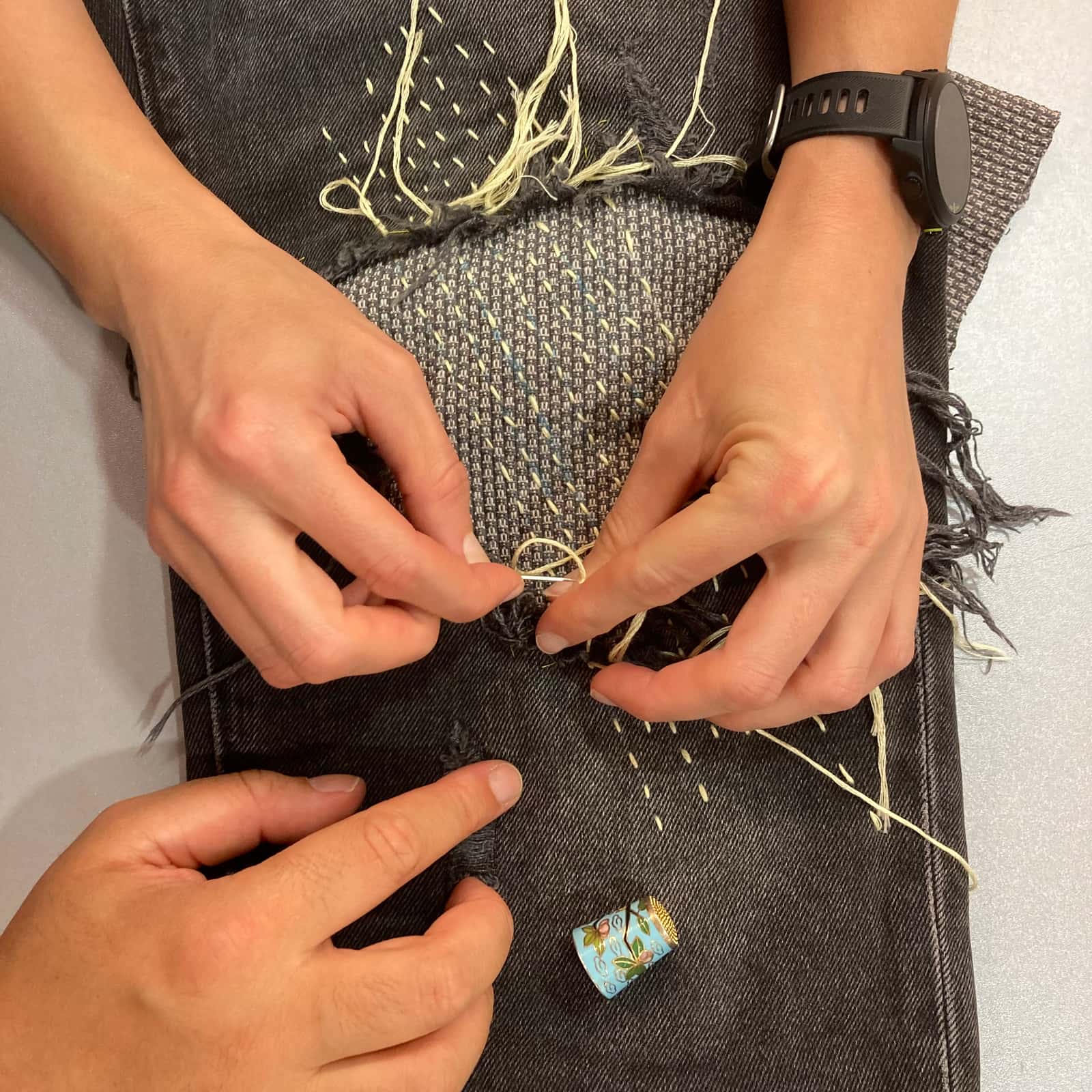 Repair Your Jeans & Shirts: Offline Workshop
