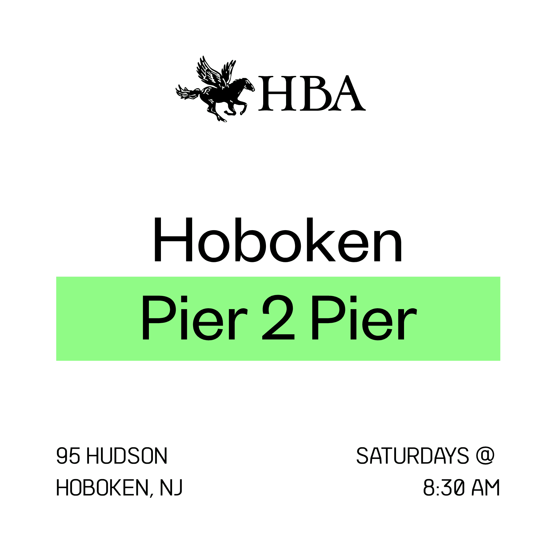 Hoboken Athletic Run Club - Pier 2 Pier