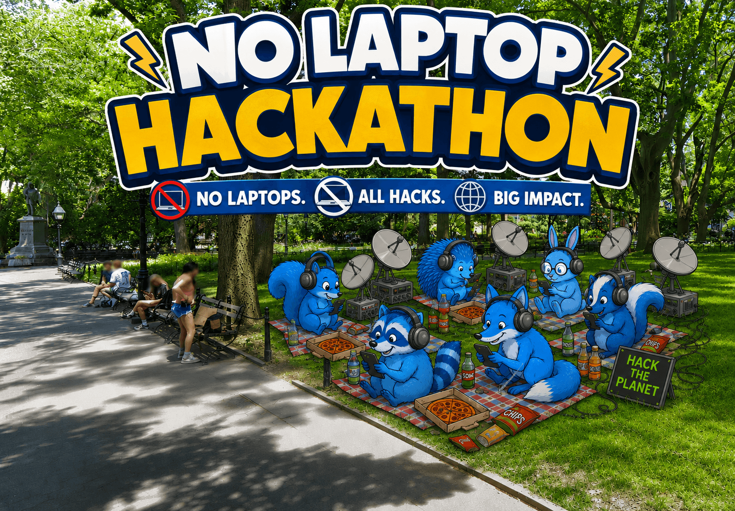 No-Laptop Hackathon