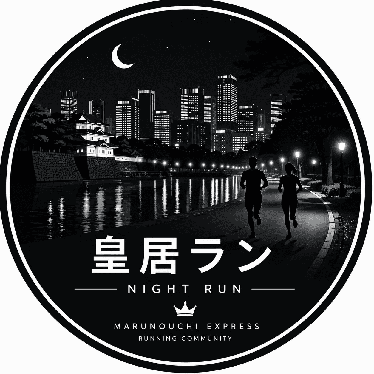 8/13(木)19:30 皇居ラン