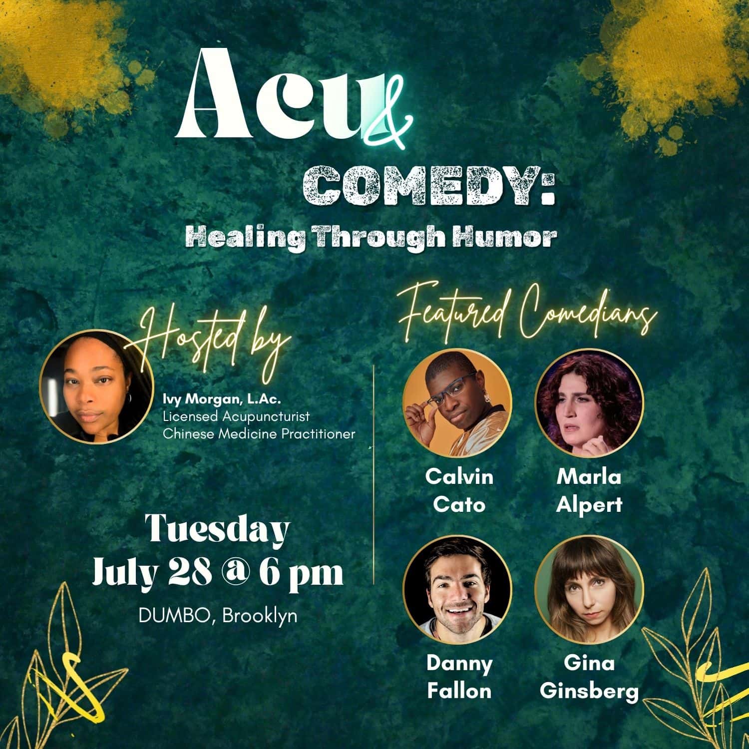 Acu& Comedy: Healing Through Humor