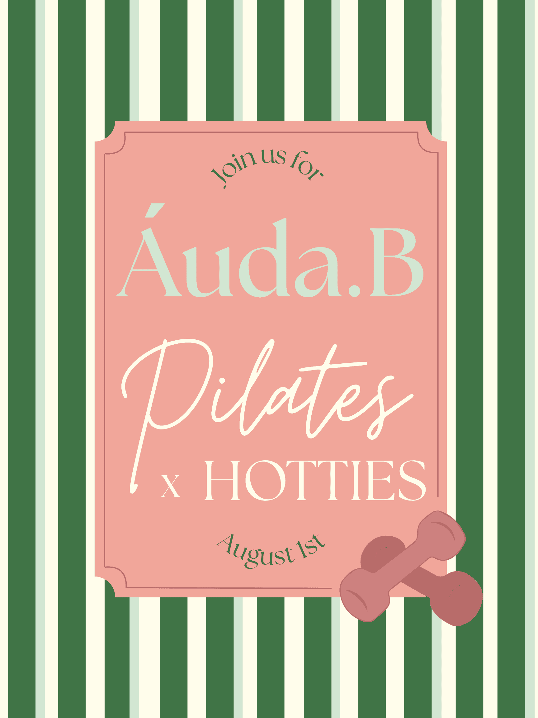 Pilates X Hotties 💚🔥