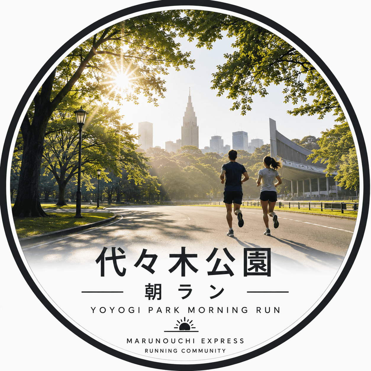 8/2(Sun)7:30 Yoyogi Park Run／代々木公園ラン