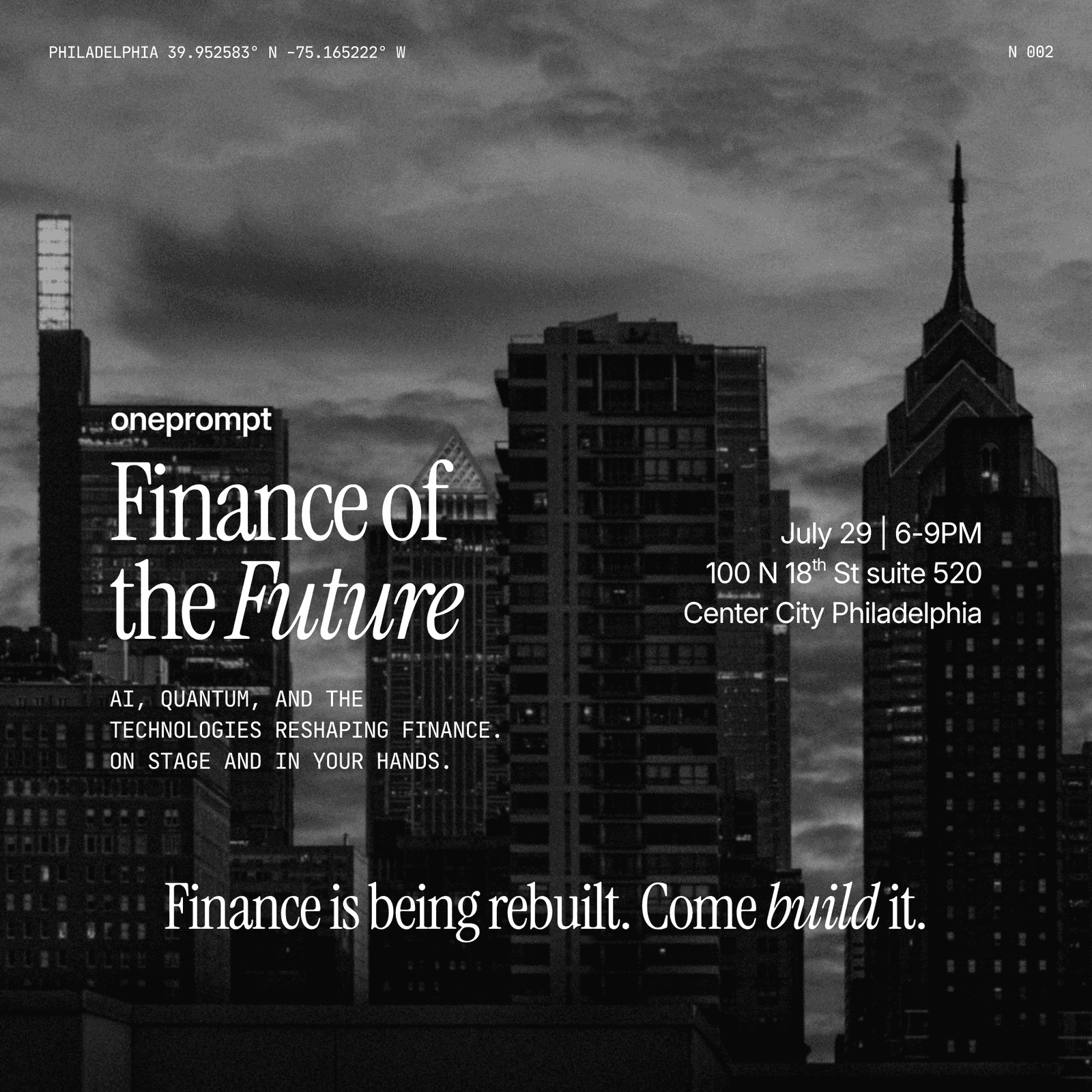 Finance of the Future | oneprompt