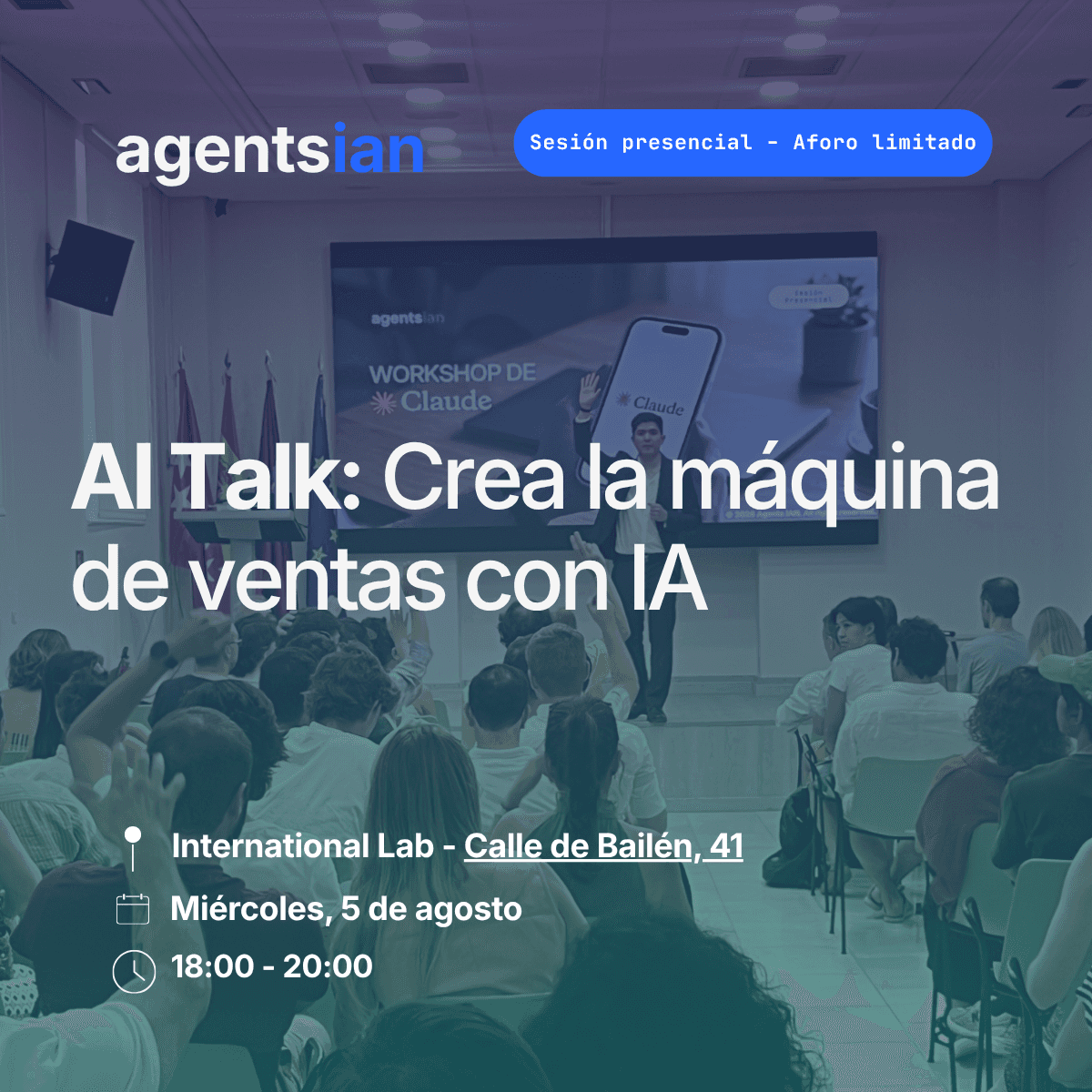 AI Talk: Crea la máquina de ventas con IA