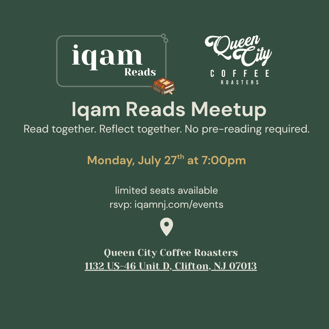 Iqam Reads 7/27