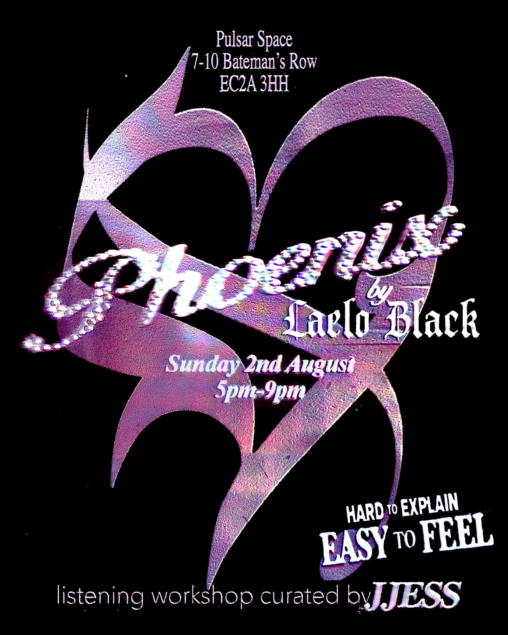 Hard To Explain, Easy To Feel + Laelo Black