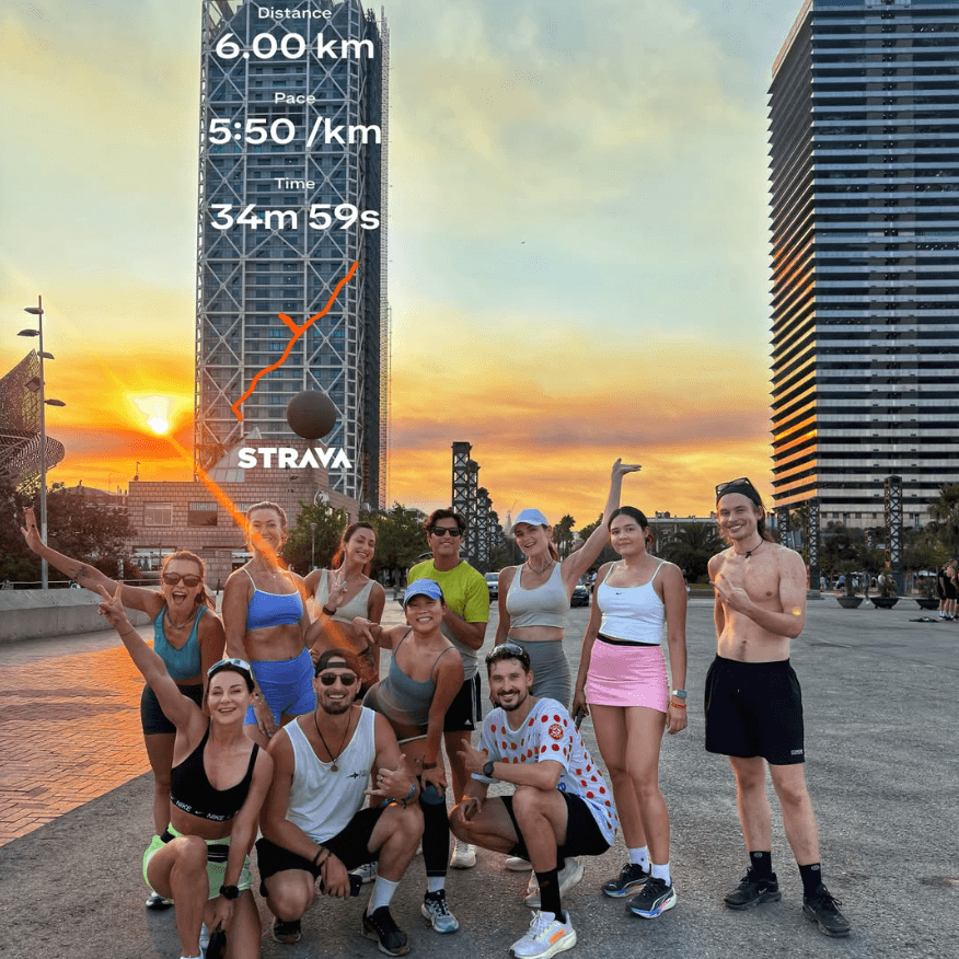 NOMAD RUN ★ 6KM with BCN Entrepreneurs & Digital Nomads feat. La Fabrica &Co ROOFTOP