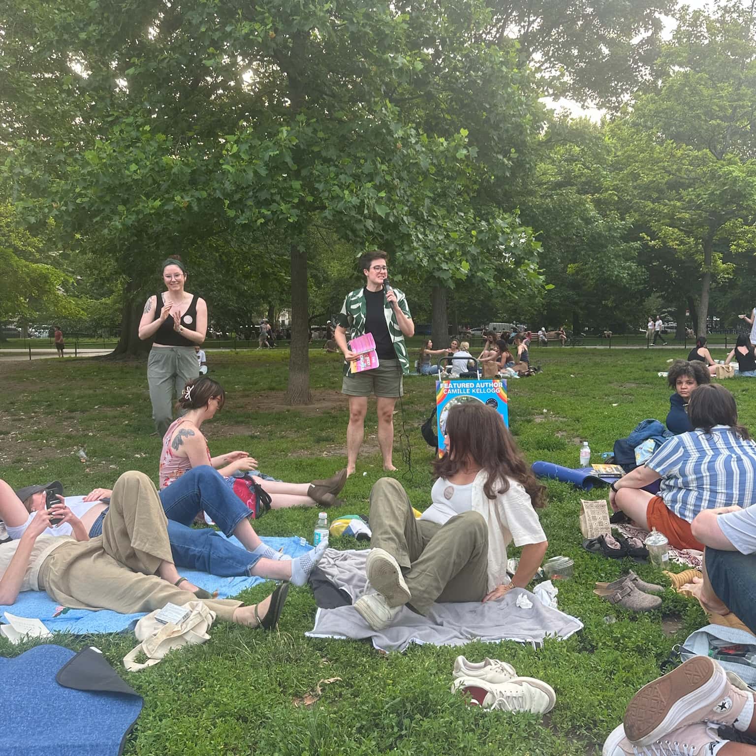 Pages in the Park! Greenpoint Chapter