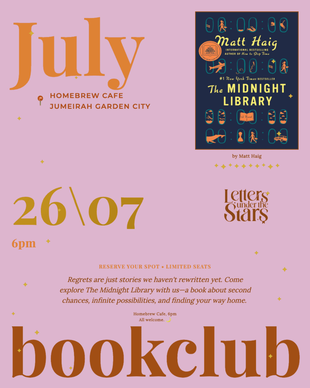 July Bookclub - The Midnight Library