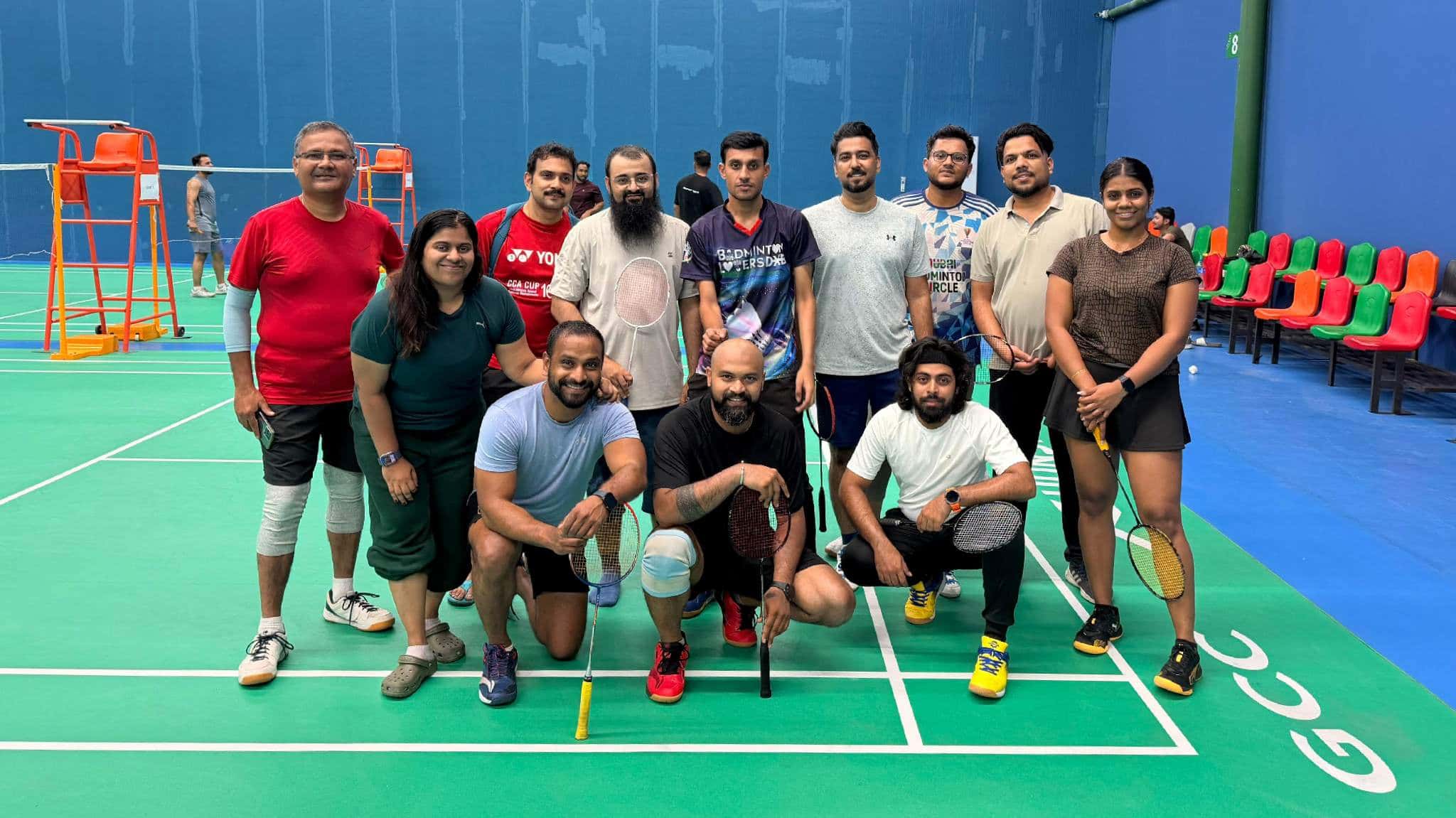 Tuesday Advanced Badminton Games Dubai @Sports Bay Abuhail 8pm