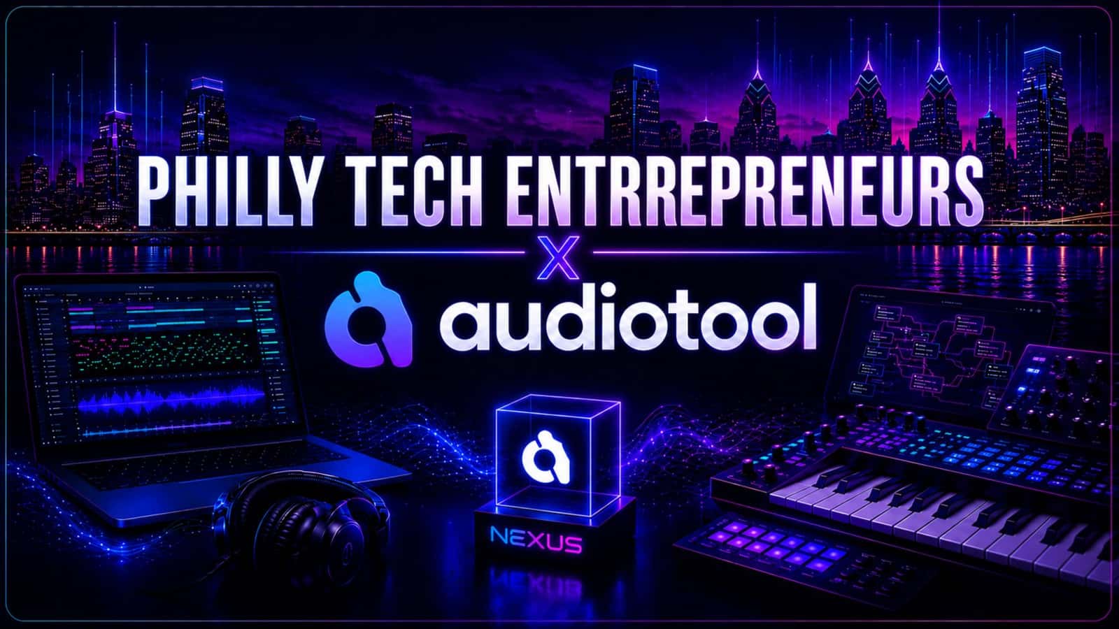 Philly Tech Entrepreneurs x Audiotool NEXUS