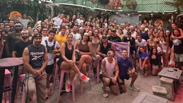 RSVP through Sweatpals: Sunset Run at Club Studio
