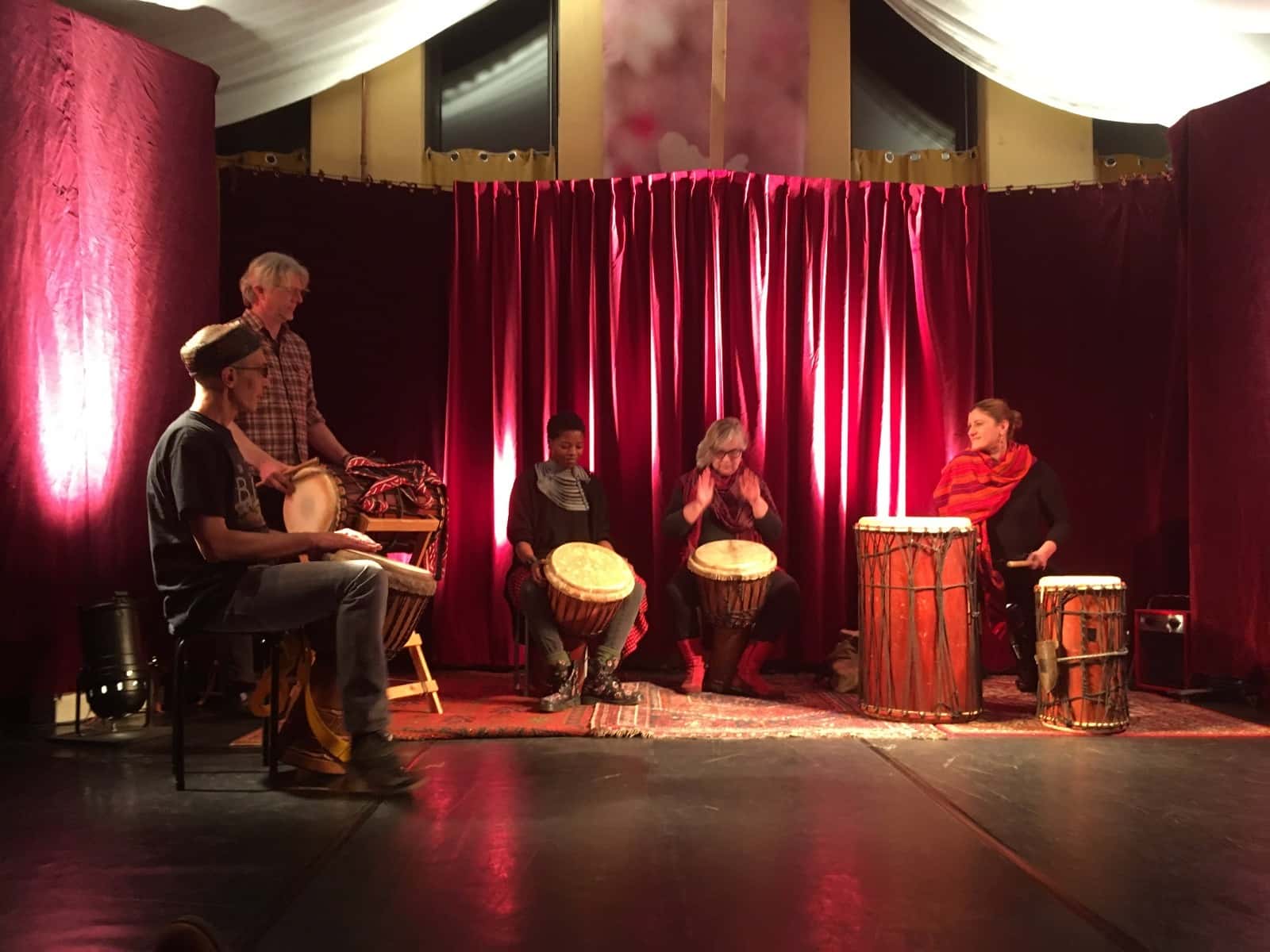 Thursday djembé for kids with Rutger van der Ree