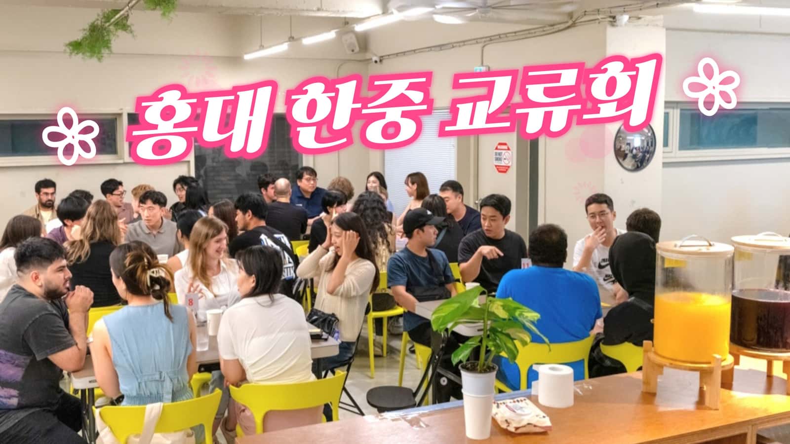 ✨弘大中韩语言交流会 | 中文·韩语语言交换聚会 홍대 중국어 한국어 언어교환 한중교류회 모임✨