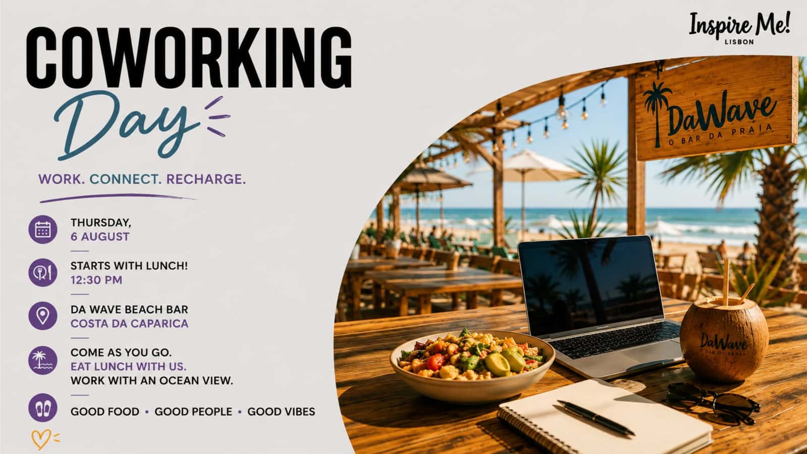 Coworking Day - Beach Edition🍹