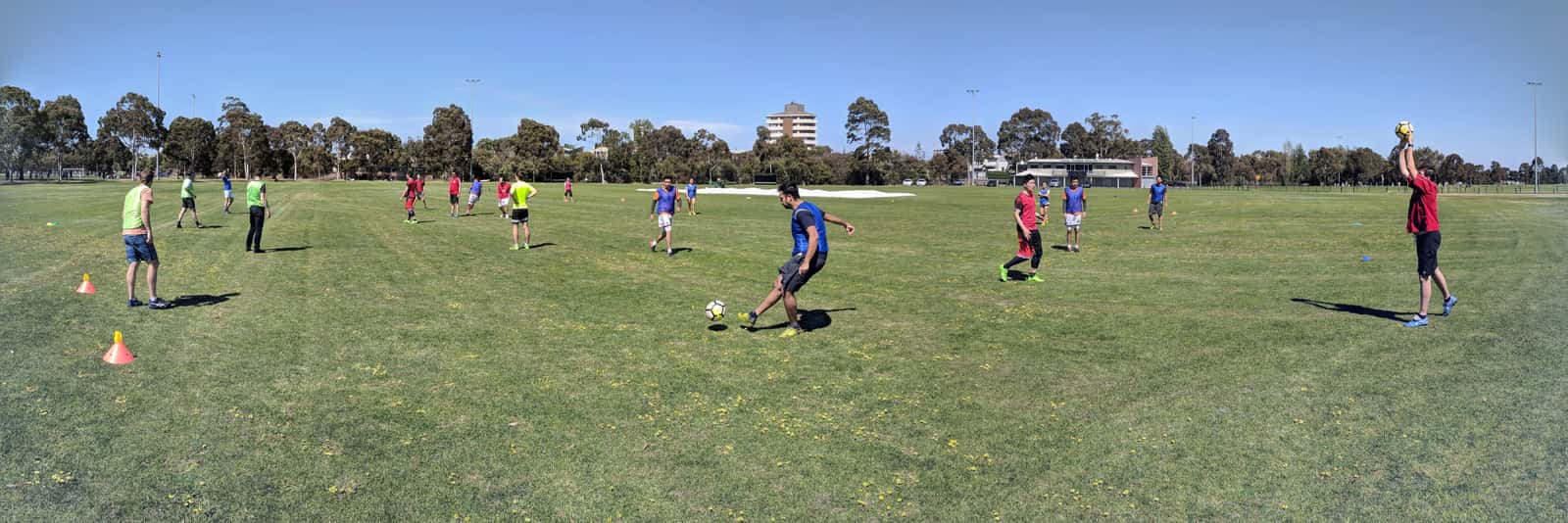 Play 3-Sided Soccer at Albert Park - mixed - social - all levels - all fitness