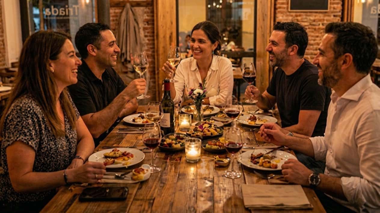 Cena con desconocidos 35-49 años
