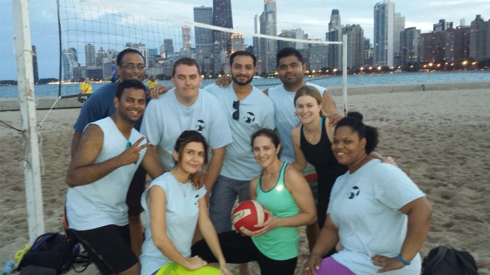 North Ave Beach Friday 5-Week Coed Rec 6s Volleyball! We'll put you with others!