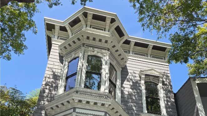 Victorians in Pacific Hts.-SF Tour-Alta Plaza Park to Lafayette Park